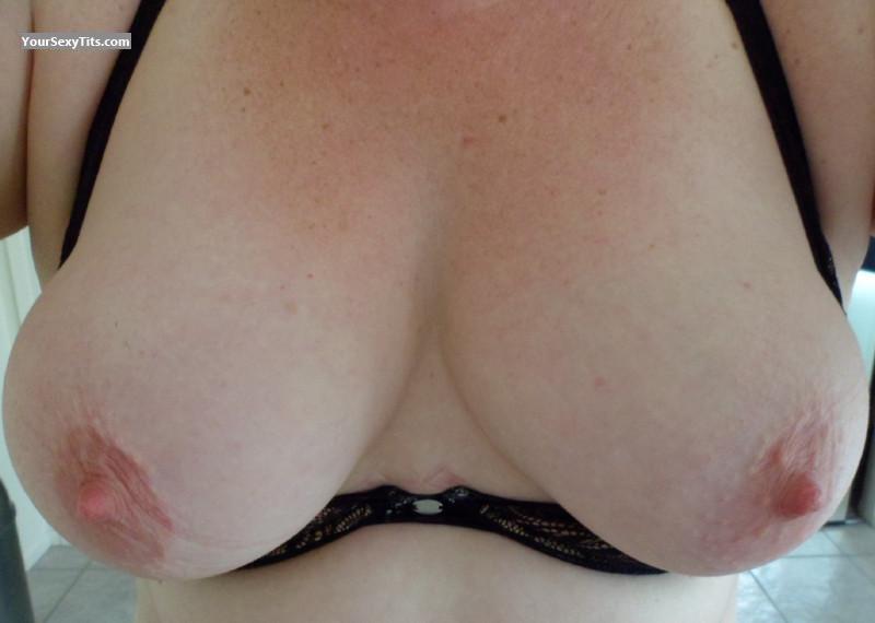 Tit Flash: My Medium Tits (Selfie) - Naughty Wife from United States
